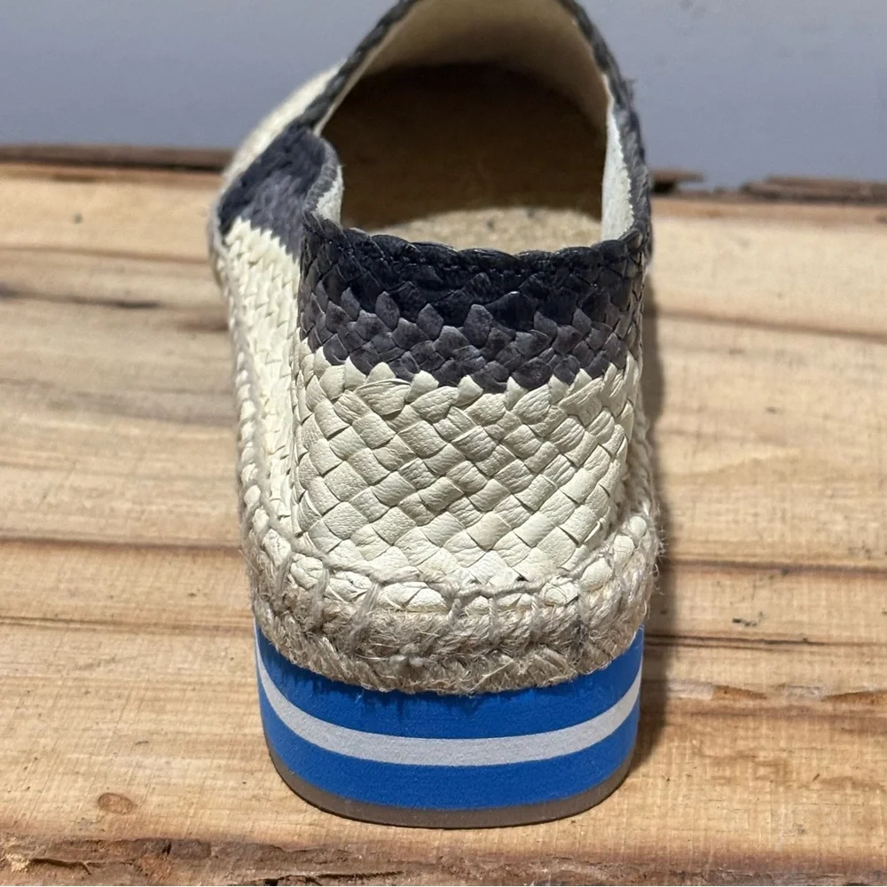 Prada espadrille sz 38.5 Platform flat ~ LEFT SHOE ONLY